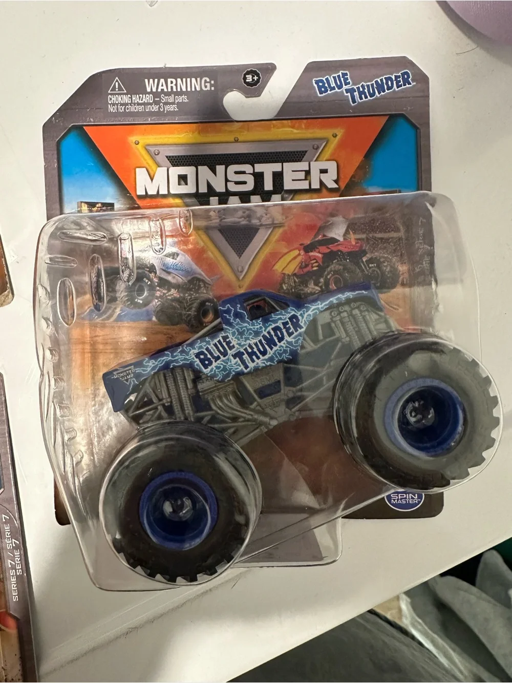 Nwt monster jam blue thunder